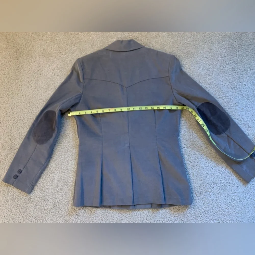 Vintage Corduroy Gray Blazer by Wrangler - Picture 8 of 12